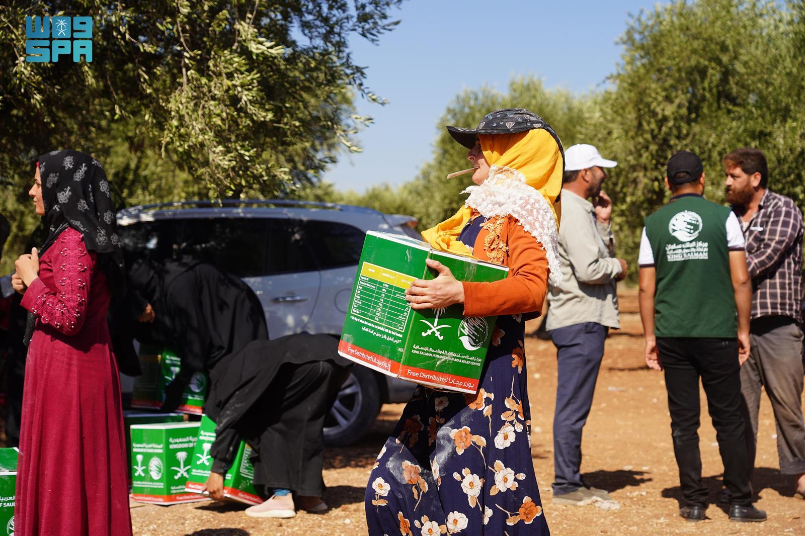 KSrelief delivers aid to earthquake-affected Syrians (SPA)
