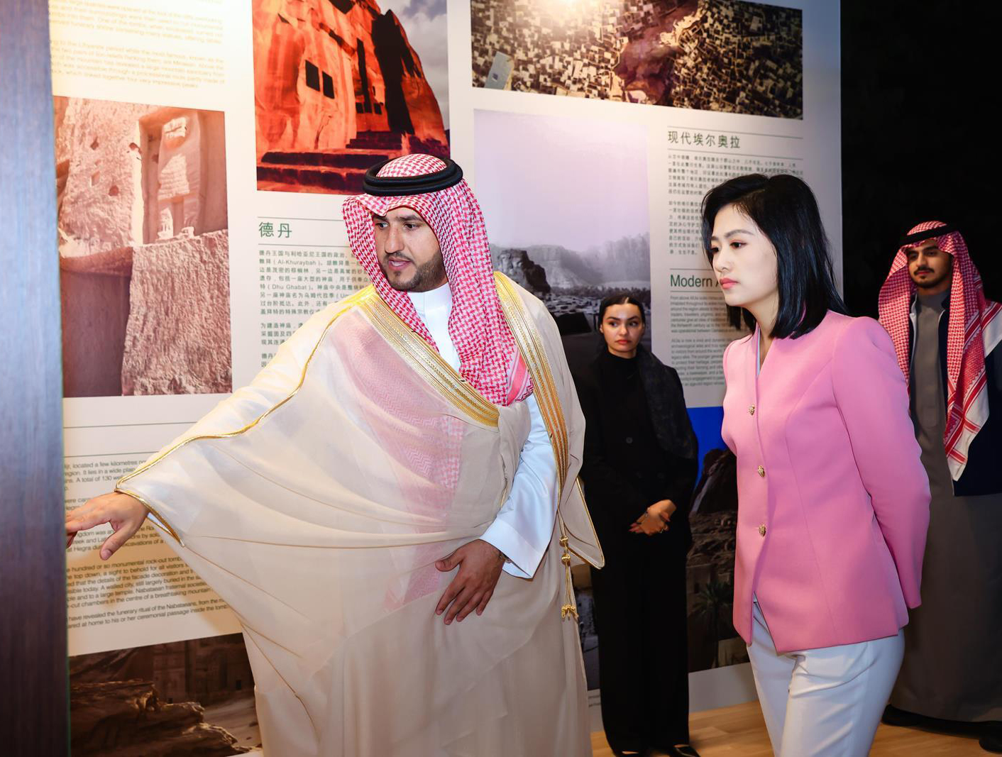 An overview of AlUla’s cultural and national heritage is on display in Beijing, helping strengthen the relationship between Saudi Arabia and China. (SPA)