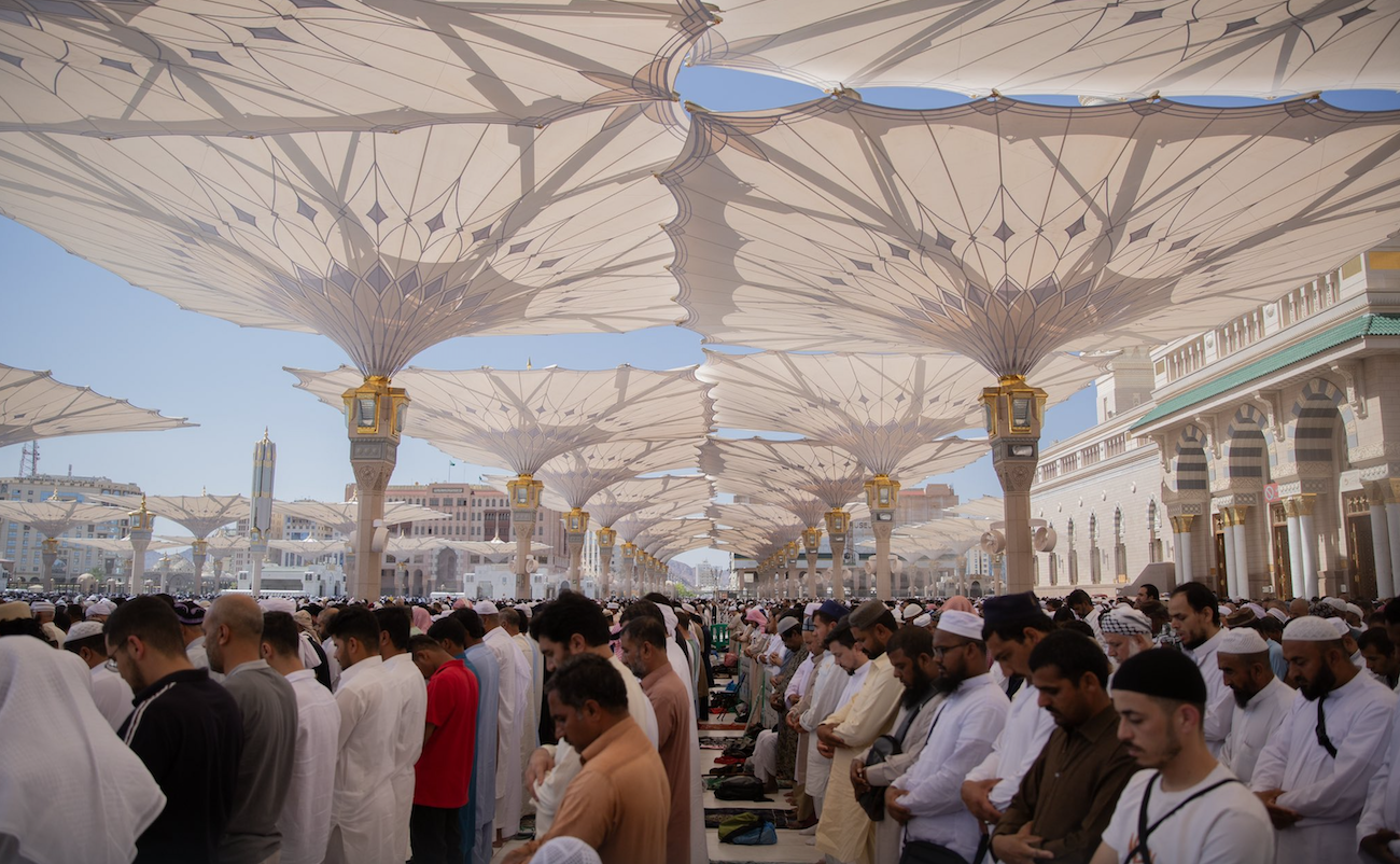 The holy city of Madinah received more than 14.1 million visitors during 2023, an increase of 124 percent compared to 2014. (@wmngovsa)