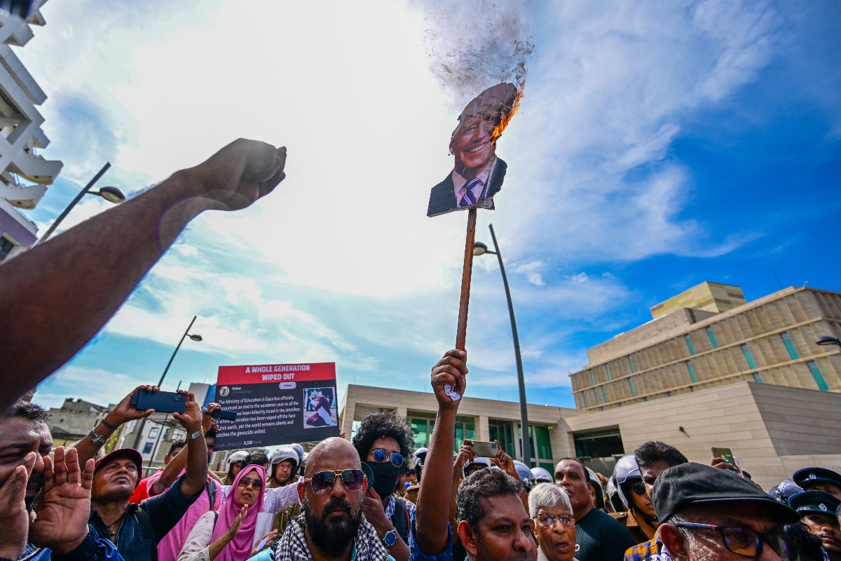 The warning comes after social media posts called for a boycott of Israeli-owned businesses in the area. (AFP filephoto)