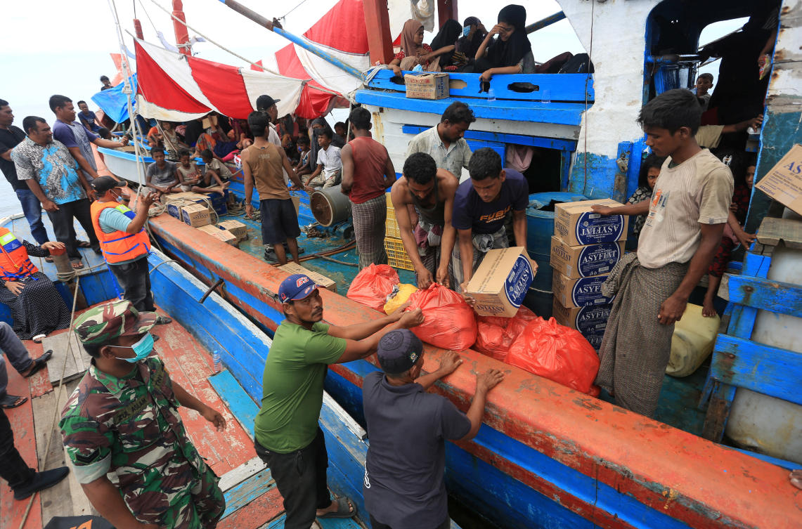 A boat carrying 64 men, 62 women and 20 children landed early on Thursday morning, in the Deli Serdang area of North Sumatra, Raphael Sandhy Cahya Priambodo, the head of regional police, told Reuters. (REUTERS)