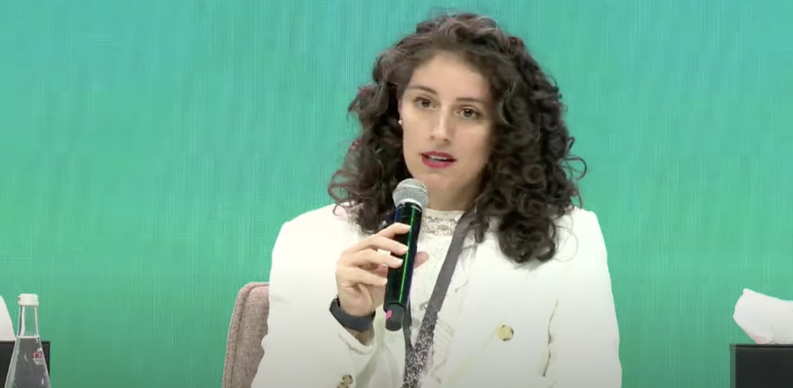Federica Irene Falomi, the Economic Affairs Officer at the UN Technology Bank for Least Developed Countries, emphasized that this initiative will support nations in their economic diversification journeys. Screenshot