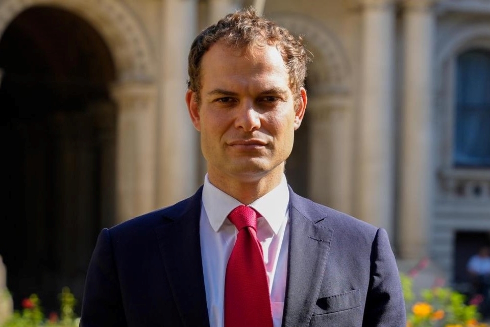 Minister for the Middle East Hamish Nicholas Falconer delivered the UK’s position as the humanitarian crisis in Lebanon continues to worsen. (UKFCDO/File Photo)