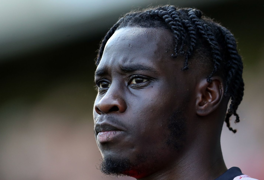 English Championship side Luton called out "cowardly" racist abuse aimed towards Elijah Adebayo on social media on Thursday, daring the culprit to face the striker in person. (X/@sanalnly)