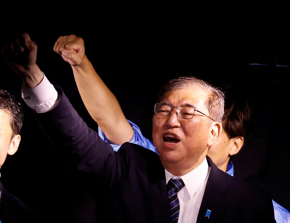 Shigeru Ishiba only became party leader — on his fifth attempt — last month and took office as prime minister on October 1, calling snap elections within days to shore up his position. (Reuters)