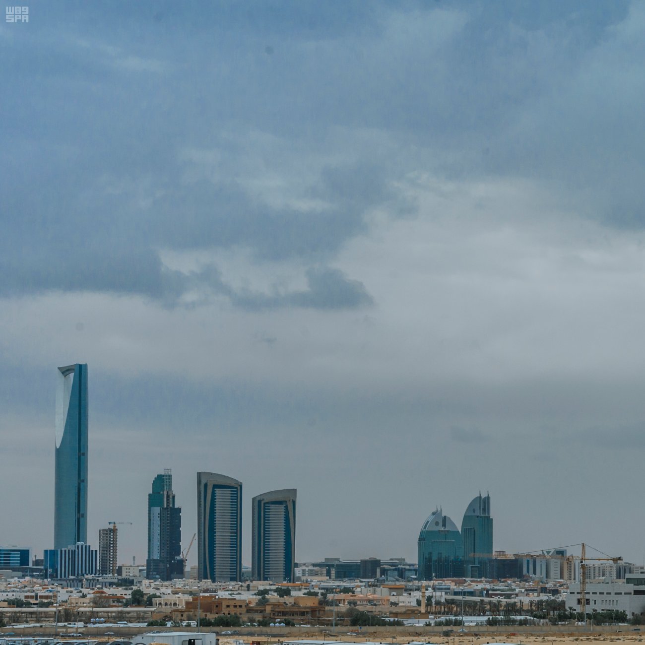 Saudi Arabia’s meteorology authorities have forecast thunderstorms followed by moderate to heavy rainfall across several regions, with the inclement weather expected to last until Sunday. (SPA)