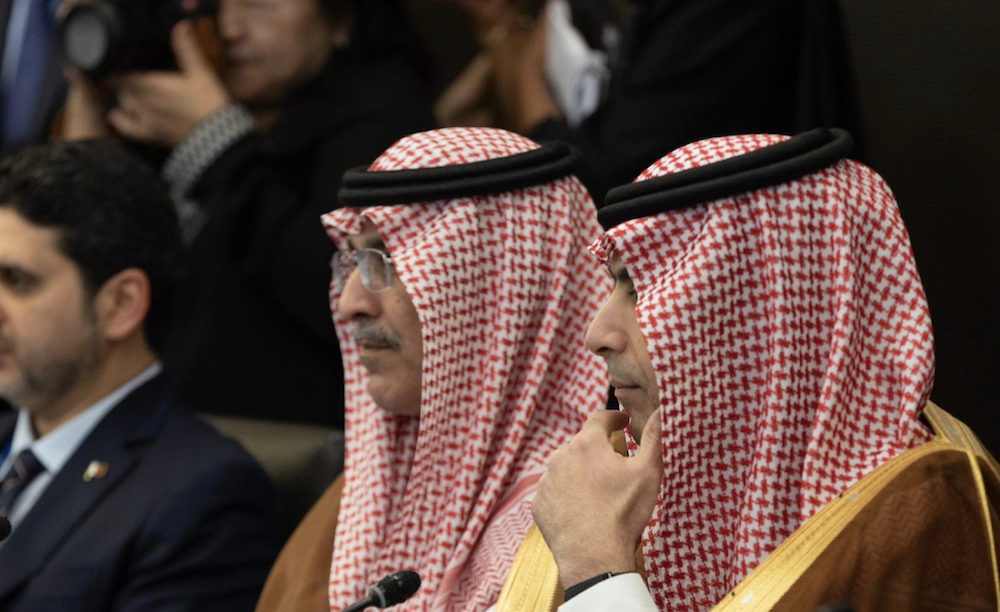 Ayman Al-Sayari, the governor of the Saudi Central Bank, emphasized on Friday the resilience of the global economy despite ongoing challenges. (X/@SAMA_GOV)