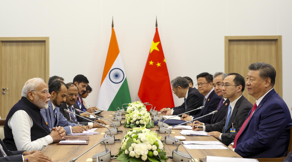 The nuclear-armed neighbors struck a deal earlier this week on patrolling the frontier. (Ministry of Information and Broadcasting, Government of India, on X via AP)