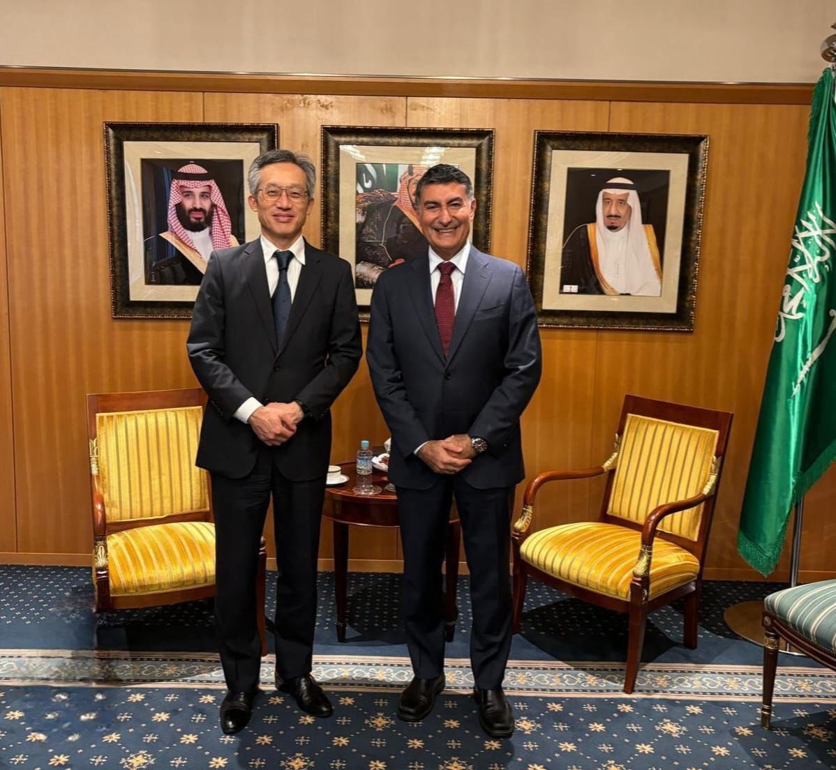 Ambassador Bin Zagr expressed his sincere wishes for Ambassador Morino’s success in his new role and extended his hopes for a pleasant stay in the Kingdom. (Supplied)
