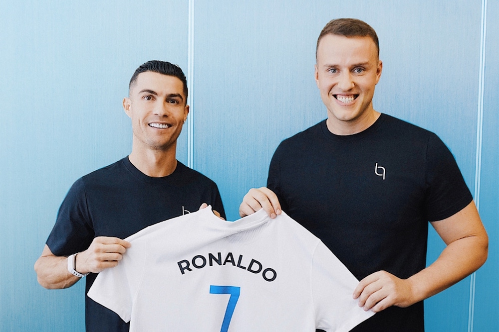 Football sensation Cristiano Ronaldo has invested an undisclosed amount in personalized nutritional supplements provider Bioniq. (Supplied)