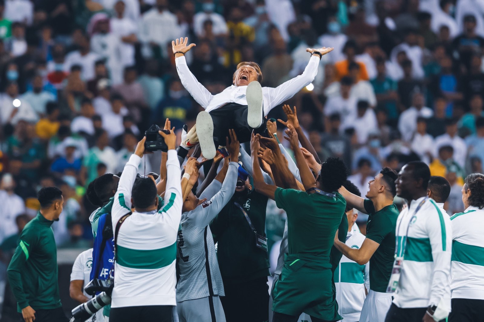 Herve Renard has made a surprise return as coach of the Saudi Arabia national team. (X: @Herve_Renard_HR)