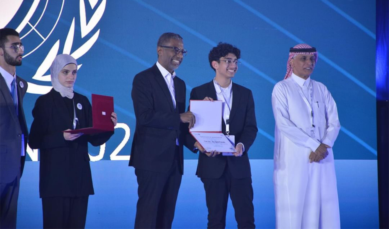 Talal Al-Qahtani founded Saudi Extracurriculars for Students to connect Saudi youth with a range of extracurricular activities in the Kingdom. (Supplied)