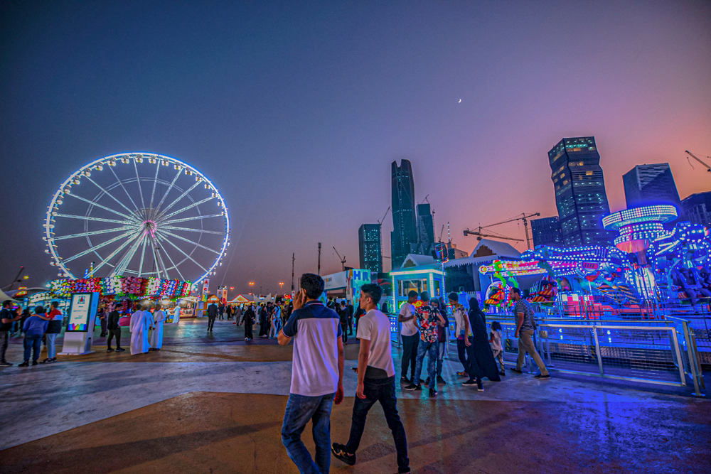 Saudi Arabia registers lower-than-average concern for climate risks, at 41 percent. Shutterstock