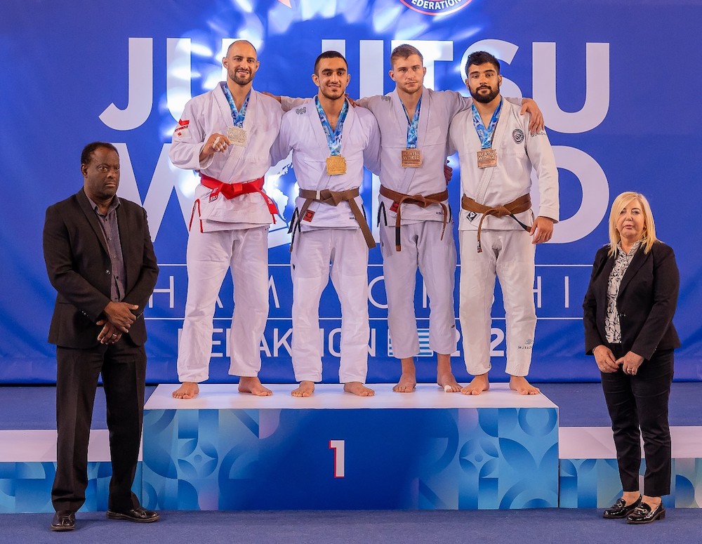 UAE athletes claimed nine medals on the way to winning the Jiu-Jitsu World Championship in Greece. (Supplied)
