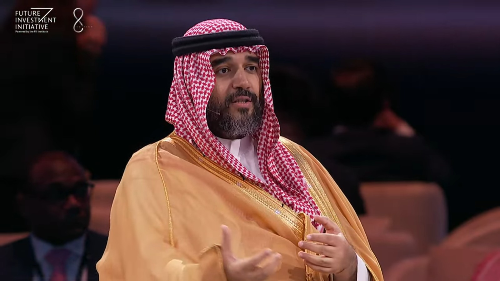 Prince Faisal bin Bandar Al-Saud, chairman of the Saudi Esports Federation, emphasized the rapid growth of esports, noting that younger generations view gaming as an integral part of their lives. Screenshot