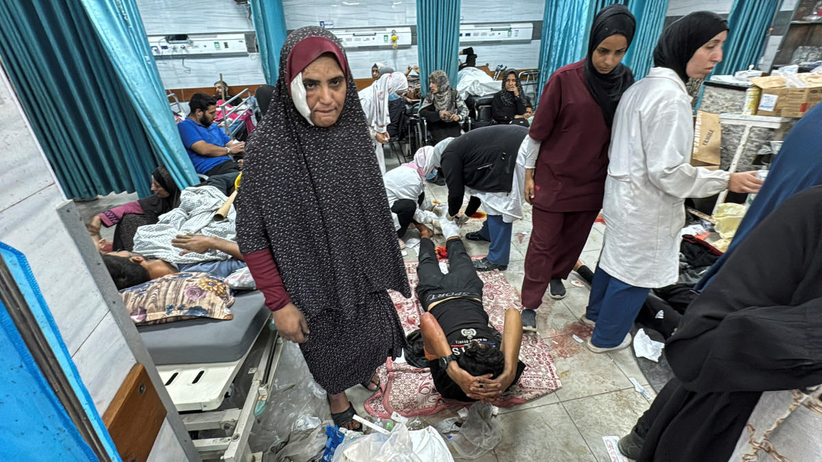 Mohammed Obeid, an MSF orthopaedic surgeon working at Kamal Adwan hospital in north Gaza, was detained during an Israeli military raid on the site on Oct. 26, MSF said. (REUTERS)