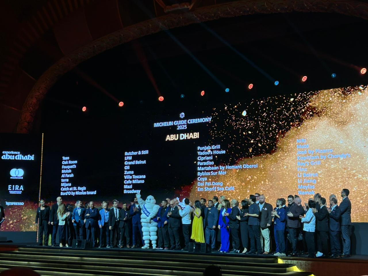 The ceremony was held at the Emirates Palace Mandarin Oriental. (Arab News)