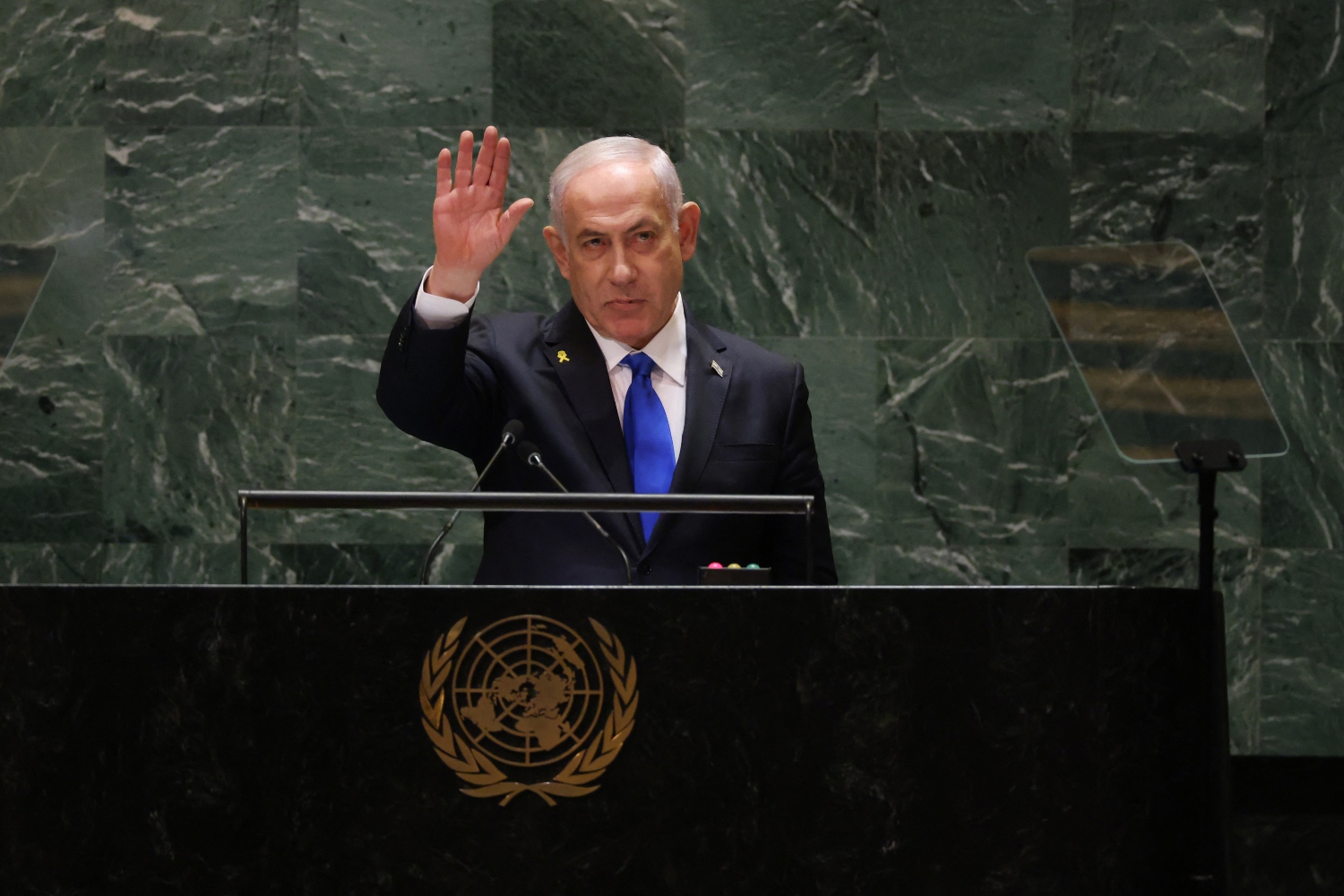 Netanyahu has succeeded in turning the conflict into an existential war that Israel has no problem paying for (File/AFP)