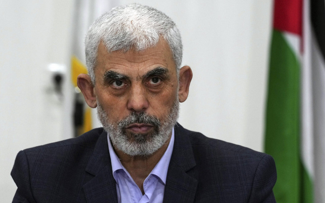 The late leader of Hamas, Yahya Sinwar. (AP)