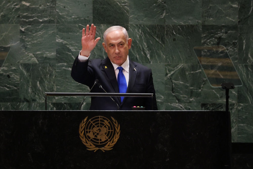 The ambitions of just one man will determine the course of what is now a full-on Middle East war (File/AFP)