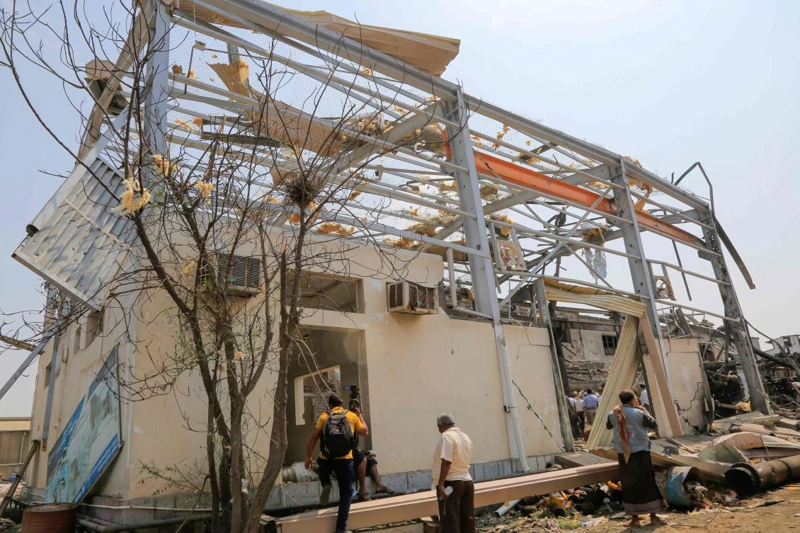 Israeli air strikes on Yemen killed four people on September 29 and wounded more than 30 after Israel's military said it struck targets in the Iran-backed militia's territory including Hodeida. (File/AFP)