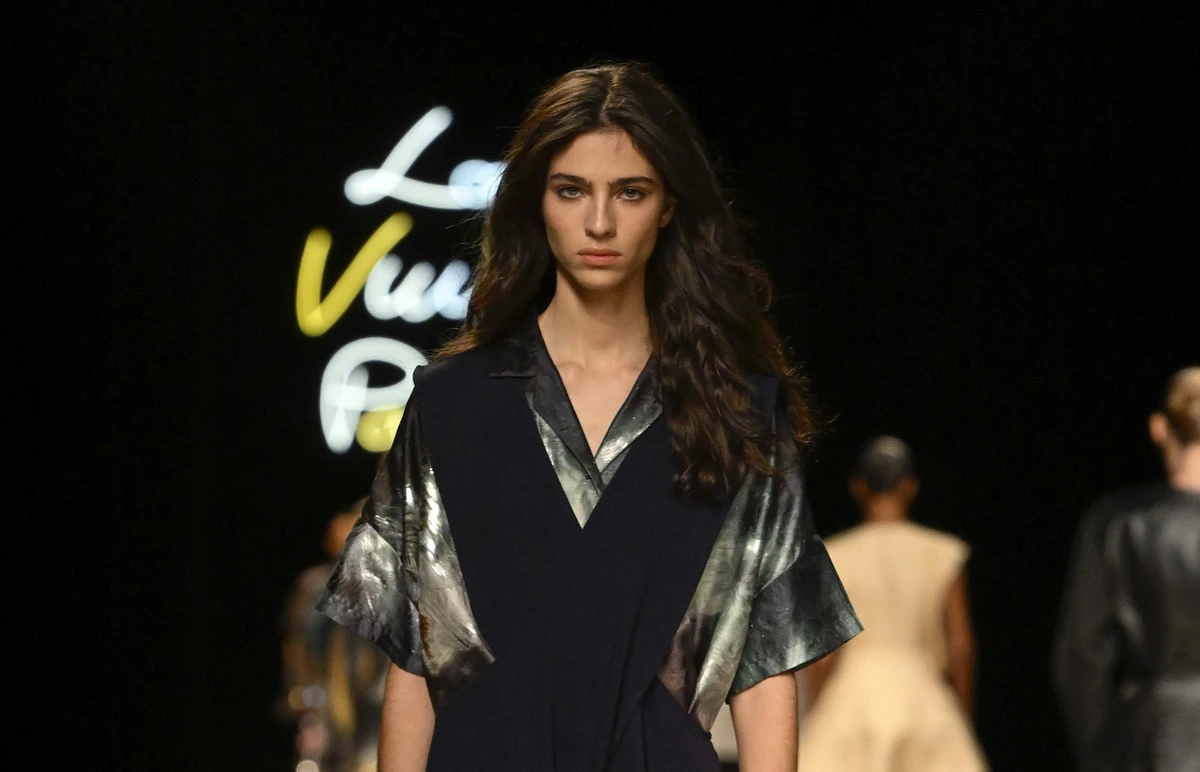 Loli Bahia walked for Louis Vuitton. (Getty Images)