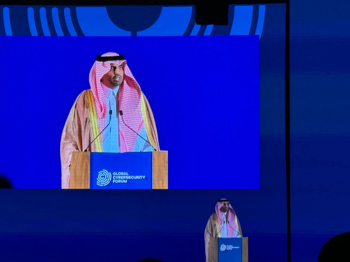 Governor of the National Cybersecurity Authority Majed Al-Mazyed. AN