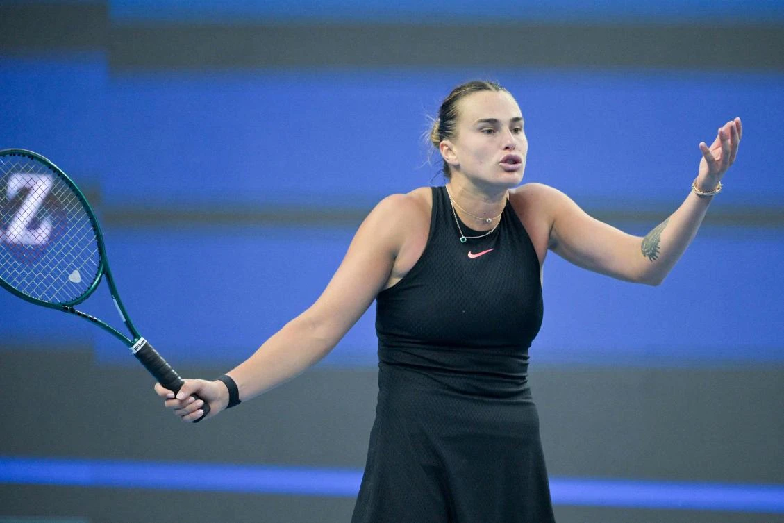 US Open semifinalist Karolina Muchova had won the last two meetings against Aryna Sabalenka, above, with both going to a deciding set. (AFP)