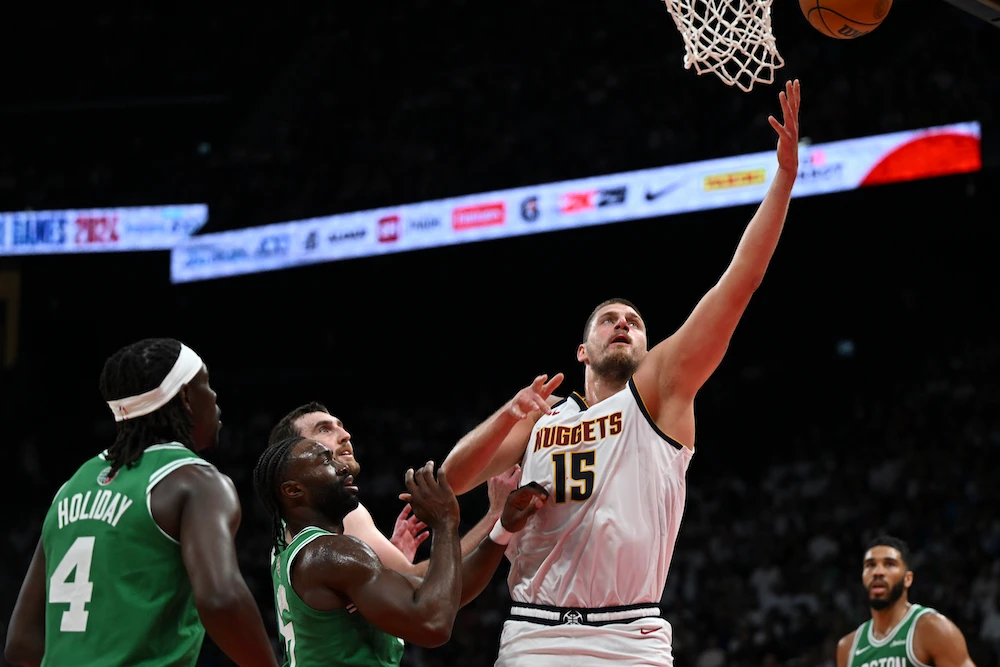 Nikola Jokic is coming off a hectic summer during which he helped guide Serbia to a bronze medal at the Olympic Games. (AP)