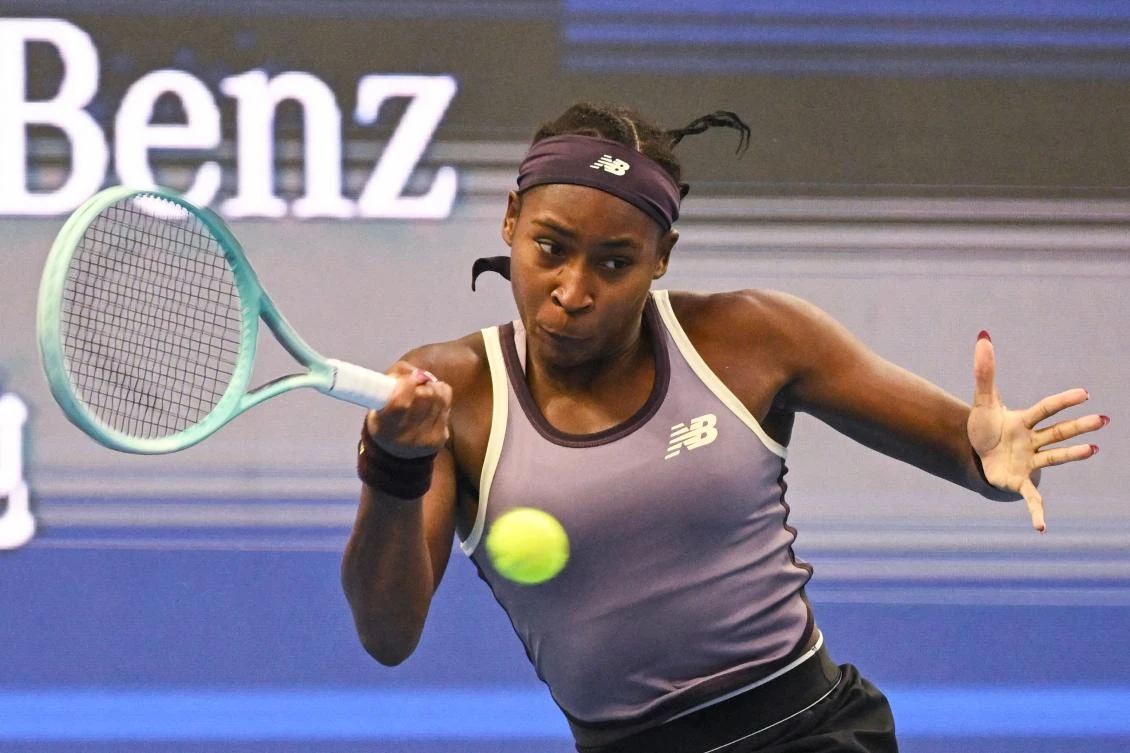 Coco Gauff has won both her previous two meetings against Karolina Muchova, most recently in the US Open semifinals last year on the way to clinching her first major crown. (AFP)