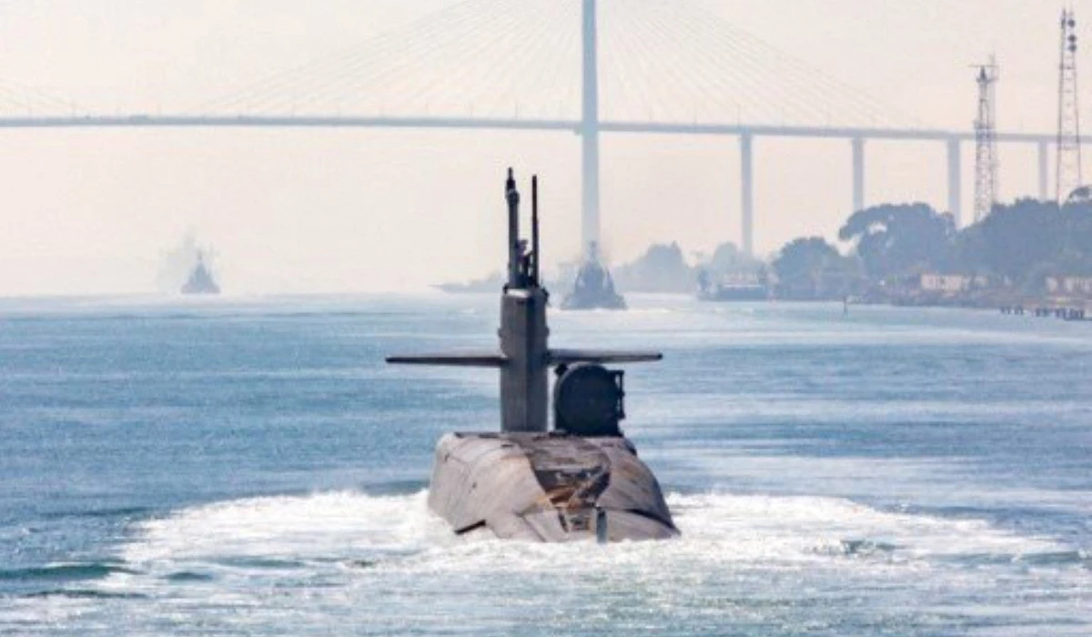 A US nuclear-powered Ohio-class submarine is in the Middle East to help prevent the Israel-Hamas war from spiraling into a broader conflict, the Pentagon said on November 6, 2023. (AFP file photo)