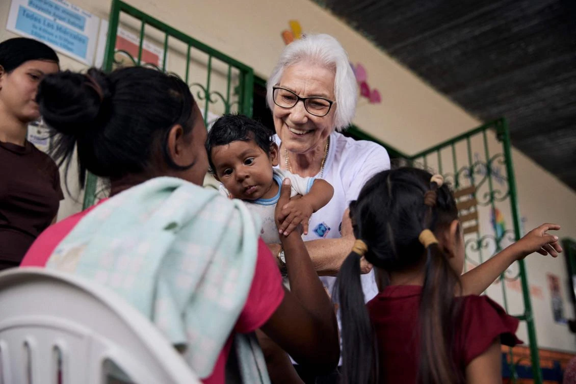 Sister Rosita Milesi championed the rights and dignity of refugees and migrants of different nationalities in Brazil for four decades. (UNHCR/AFP)