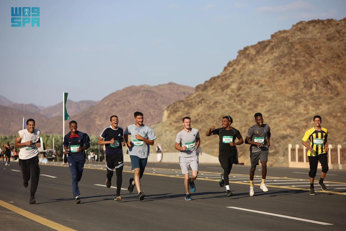 The race stages named after renowned local date varieties, including anbarah, ajwa, berni, saqai, and majdool. (SPA)