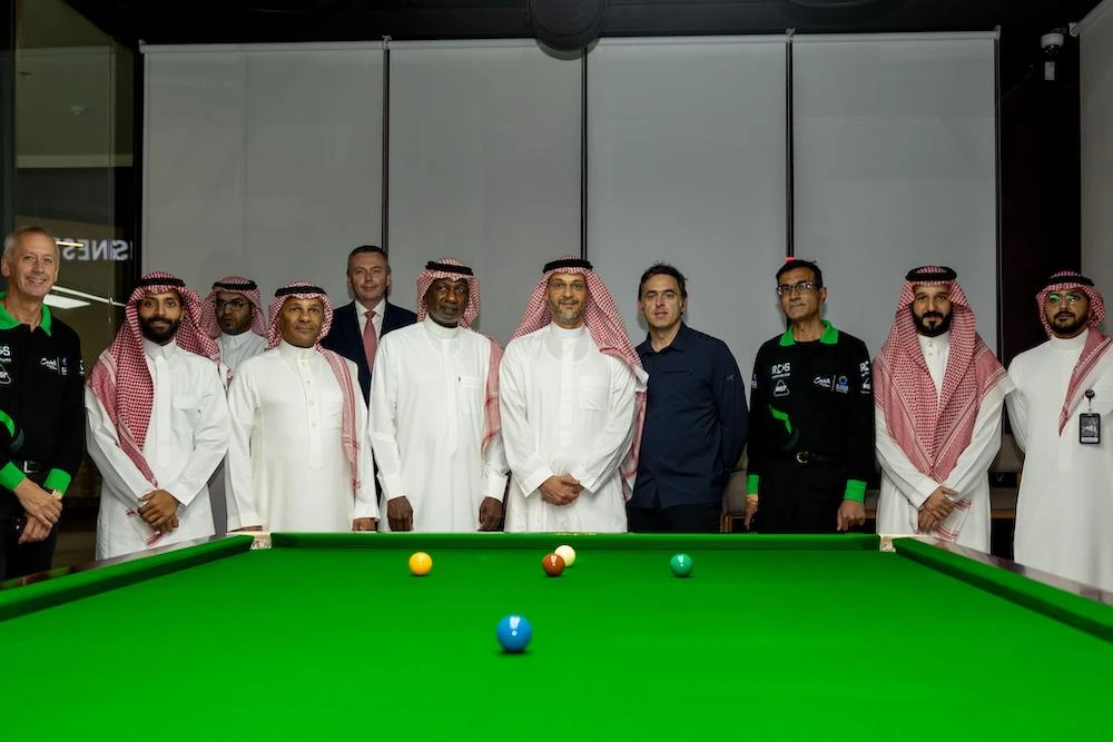 Ronnie O’Sullivan Snooker Academy opens at Boulevard City in Riyadh