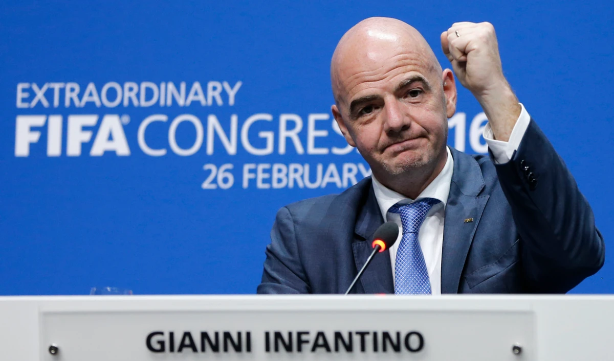 Lenovo has signed on to be the official technology partner for FIFA. FIFA President Gianni Infantino said in a statement the deal will continue to upgrade fan experiences as well as continue to make data more accessible to fans and teams. (File/AP)