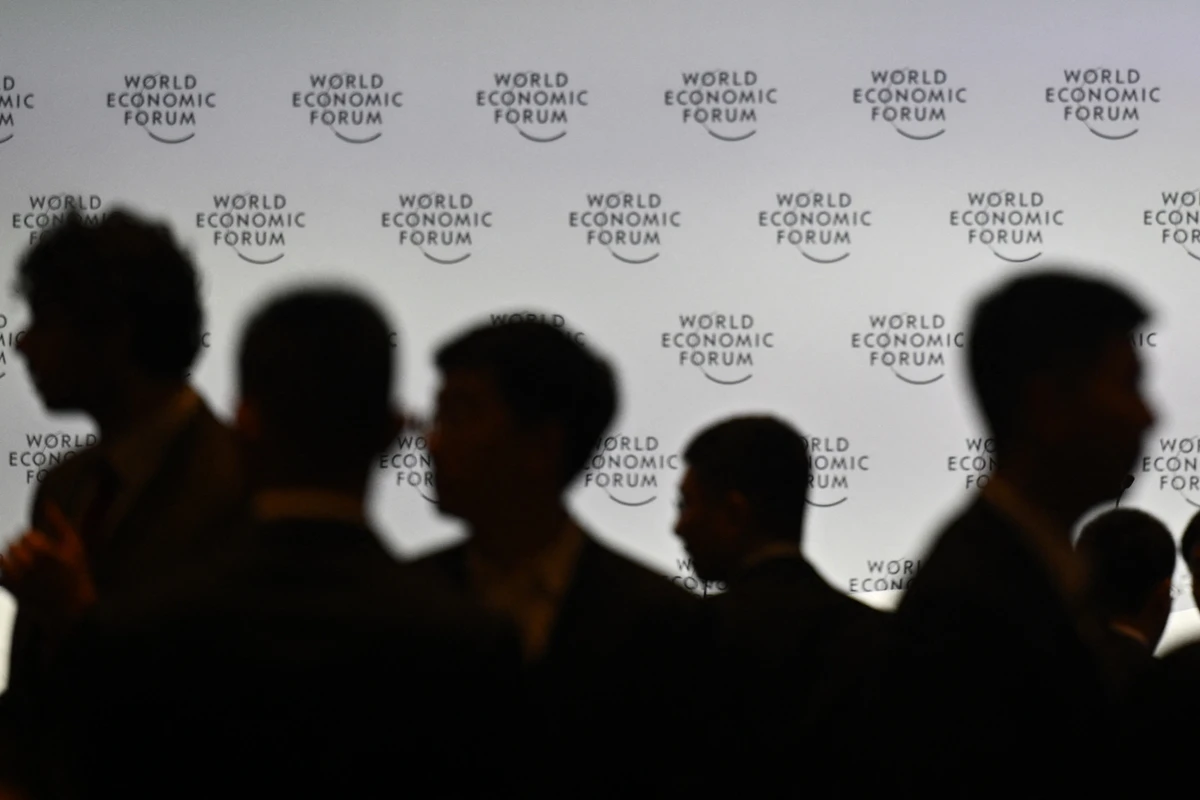 More than 500 delegates will engage in 30 councils to address opportunities and challenges in five key areas: technology and AI; environment and climate change; governance; economics and finance; and society. (AFP/File)