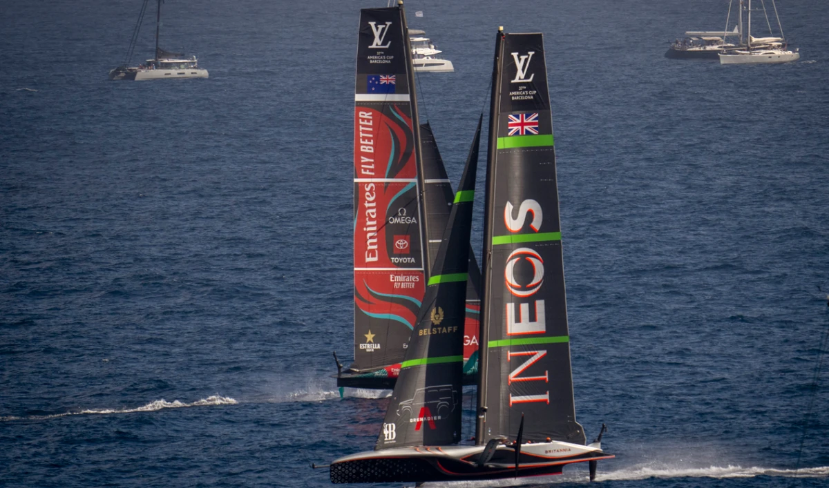 ’The comeback is on.’ Britannia score first points of America’s Cup final, trail New Zealand 4-2