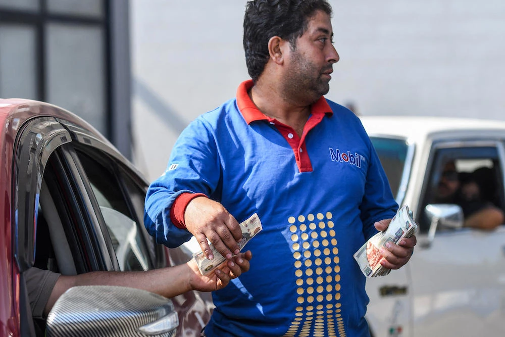 Prime Minister Mostafa Madbouly said in July that prices of petroleum products will gradually increase until the end of 2025. (AFP file photo)