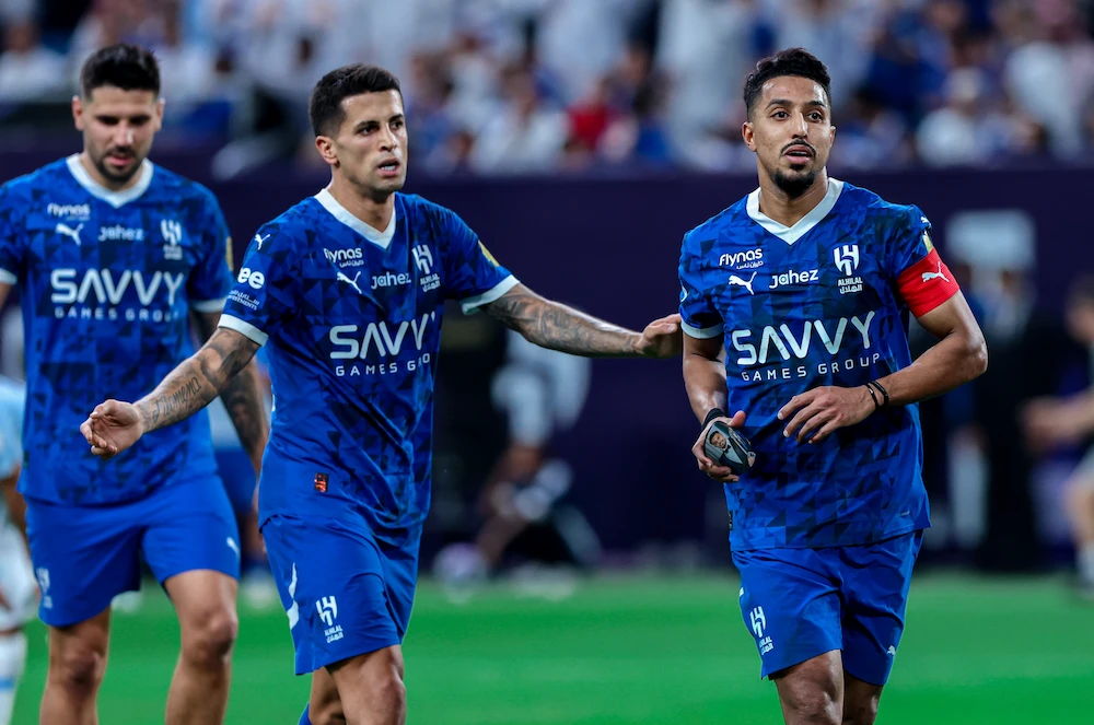 Al-Hilal defeated Al-Fayha 3-0 on Friday in Riyadh to make it seven wins out of seven in the Saudi Pro League this season. (X/@AlHilal_FC)