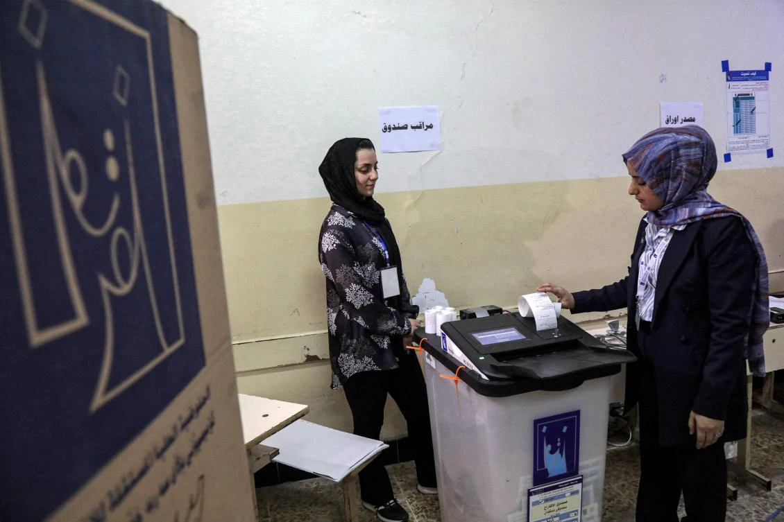The election for around 100 members of the Kurdistan parliament has been postponed four times due to disputes between the two main political parties, the Kurdistan Democratic Party (KDP) run by the Barzani family, and the Patriotic Union of Kurdistan (PUK), dominated by the Talabanis. (AFP)