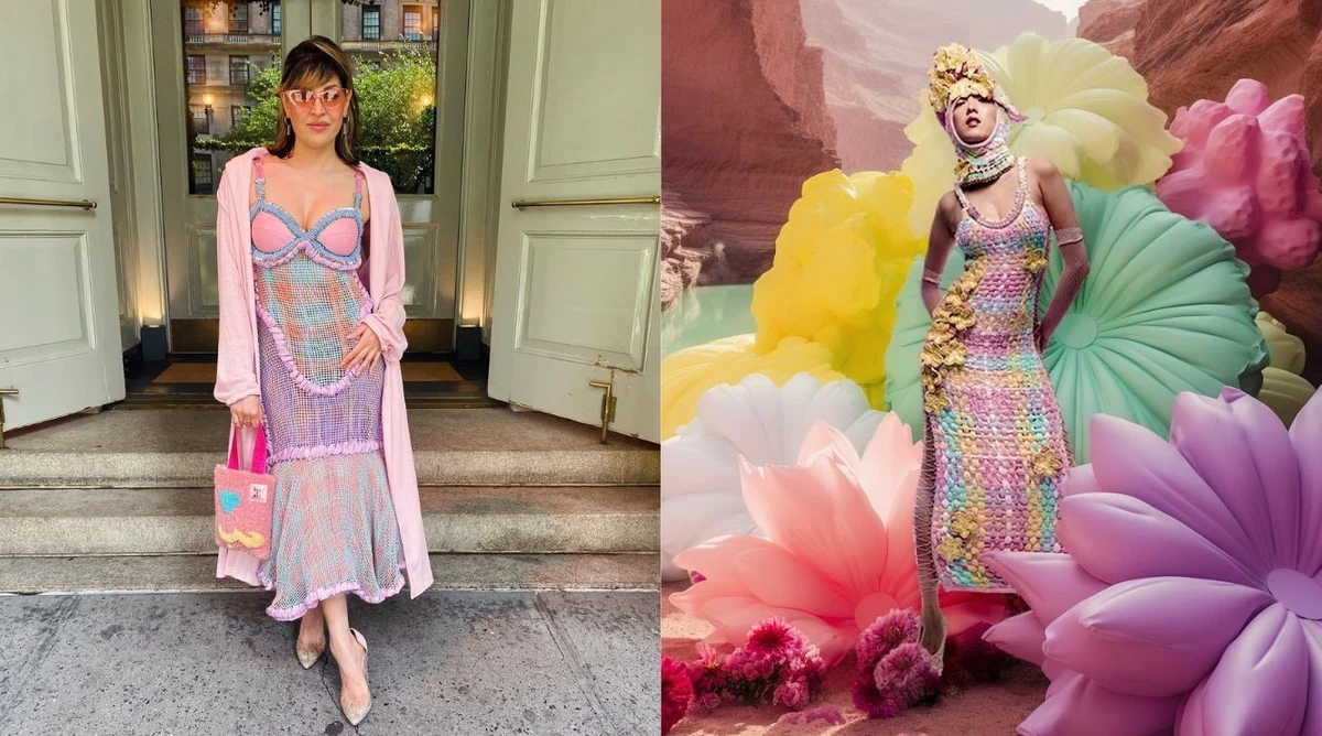 British-Iraqi designer Tara Babylon, founder of her eponymous fashion label, is redefining evening wear with her avant-garde aesthetic, drawing inspiration from her rich cultural heritage and personal experiences. (Instagram)