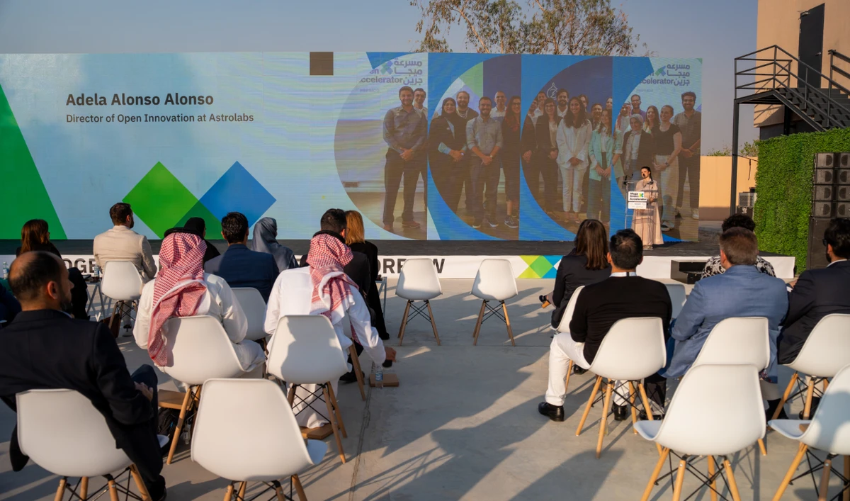 Mirai Solar originated in 2019 as a spinoff company from KAUST, stemming from the university’s solar center with a vision to create innovative solar panel technology. (AN Photo by Loai ElKelawy)