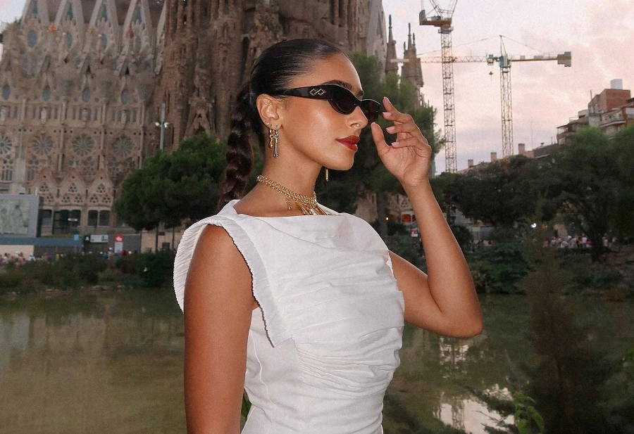 Saudi fashion and lifestyle influencer Jory Almaiman.(Supplied)