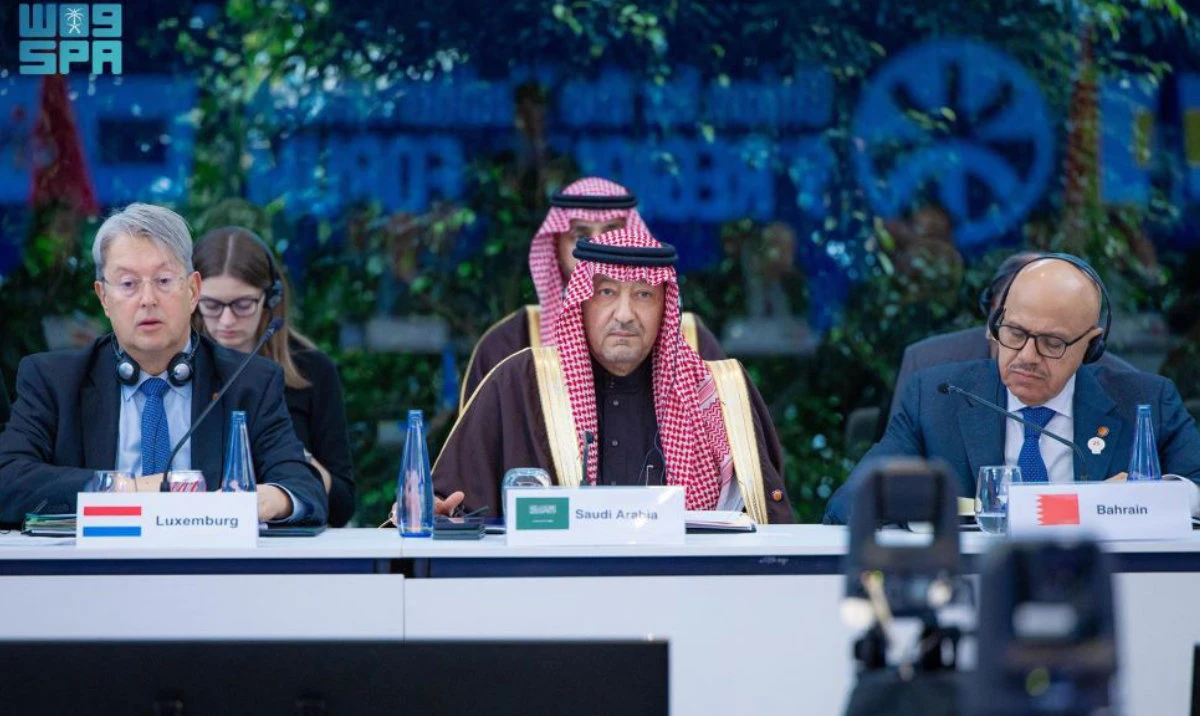 The Saudi deputy foreign minister, Waleed Elkhereiji, spoke at the Union for the Mediterranean’s ninth Regional Forum in Barcelona on Monday about the importance of efforts to enhance regional security. (SPA)