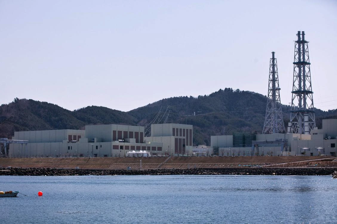 Above, the Onagawa nuclear plant in Onagawa, Miyagi prefecture. The Japanese nuclear reactor was set to restart on Oct. 29, 2024 for the first time in a region adjacent to Fukushima, home to the 2011 nuclear catastrophe. (AFP file photo)