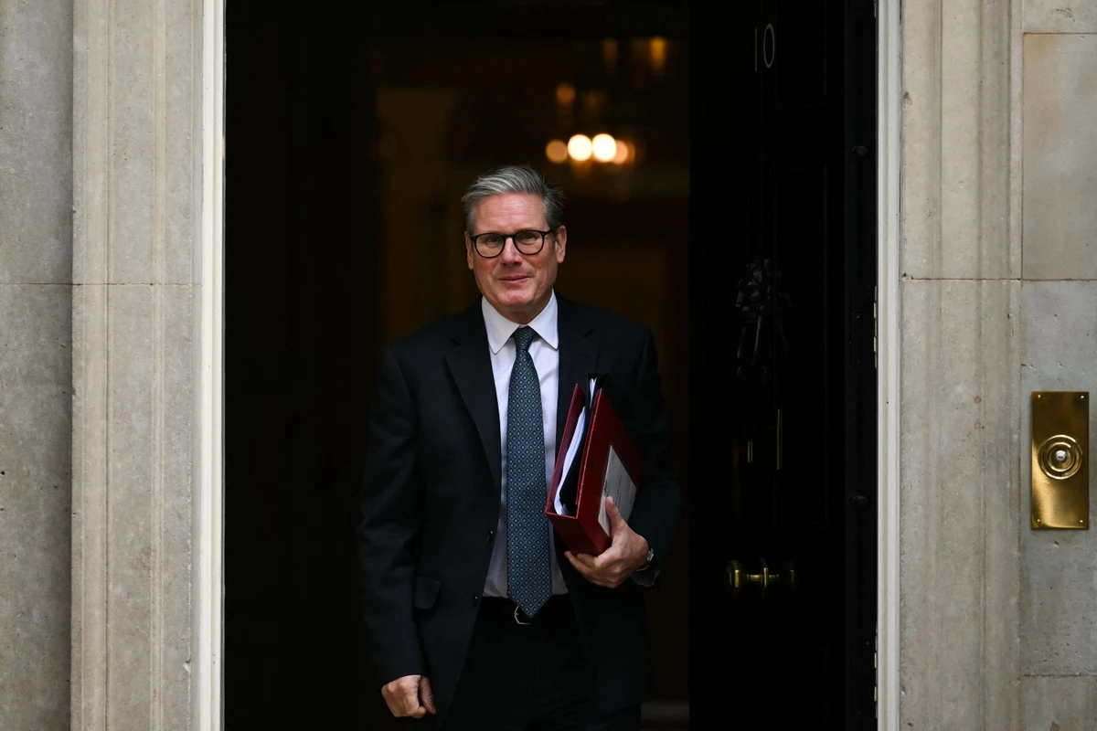 Saturday marked the 100th day since the UK Labour Party, under the leadership of Keir Starmer, entered 10 Downing Street (AFP)