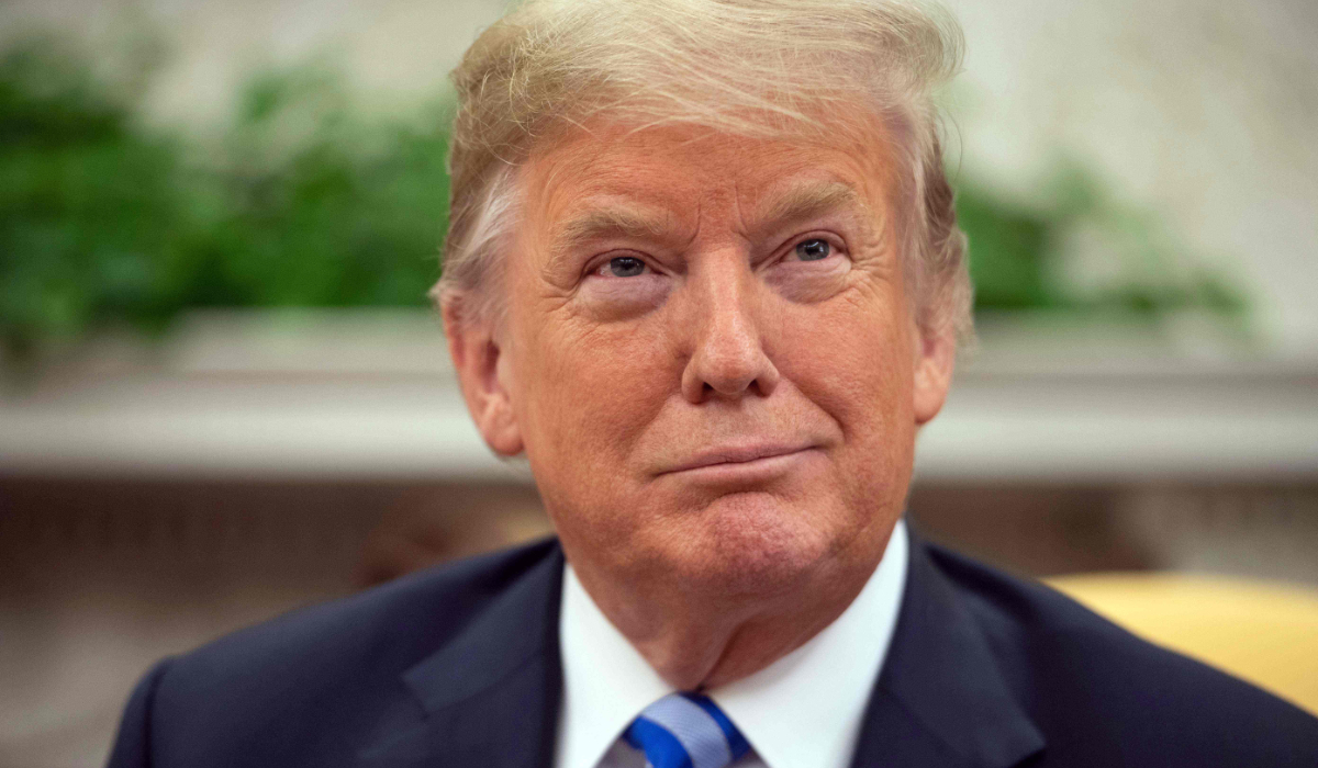 In this file photo taken on September 05, 2018 US President Donald Trump at the White House in Washington, DC. (AFP)