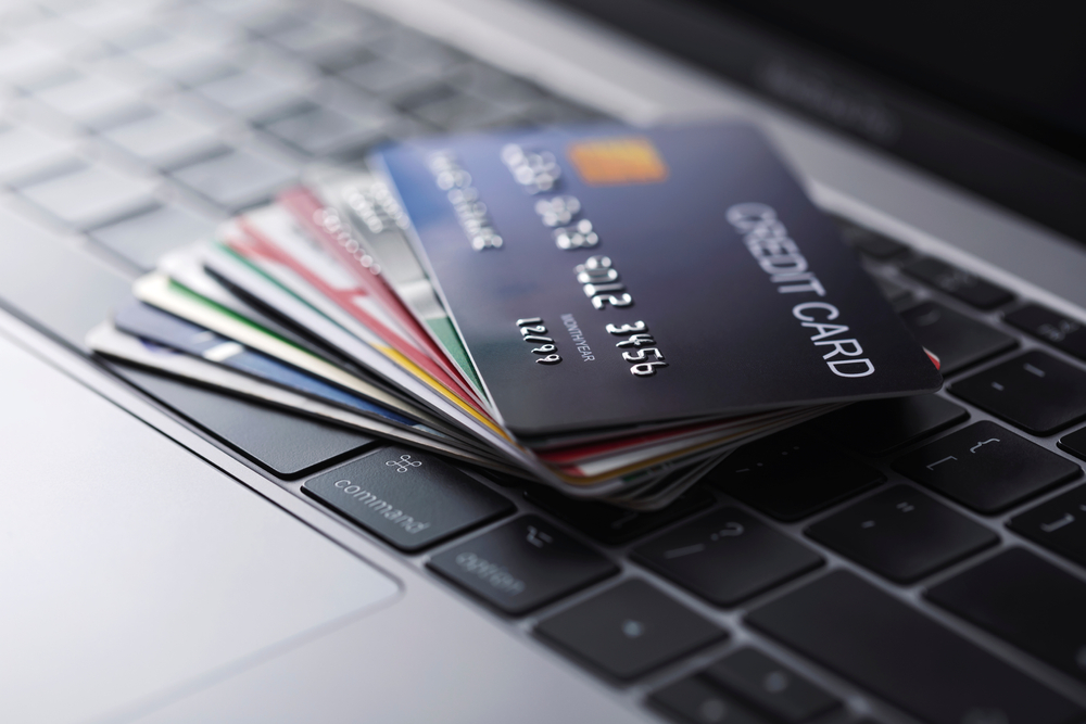 A rise in consumer spending has encouraged consumers to rely more on credit cards for everyday purchases. Shutterstock