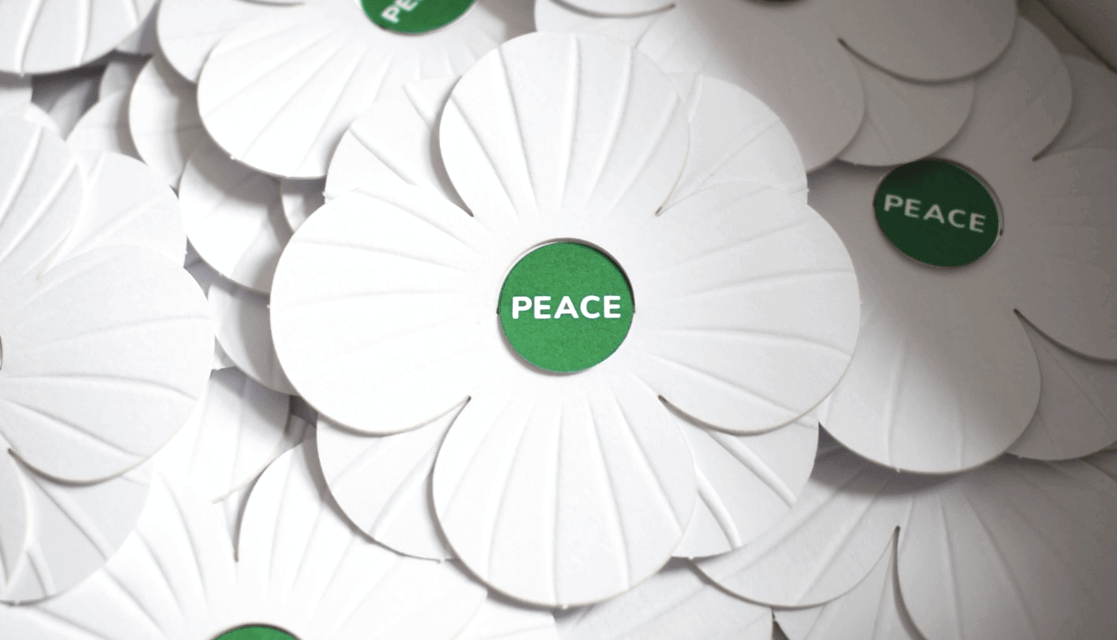 The Peace Pledge Union said it received increased orders from schools this year (X/@Peace Pledge Union)