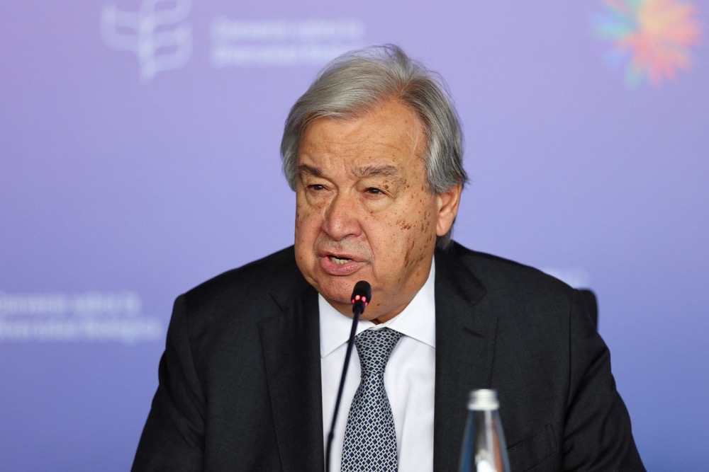 United Nations Secretary-General Antonio Guterres. (Reuters)